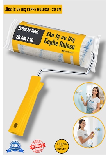 Lüks 20 Cm İç Ve Dış Cephe Boya Rulosu