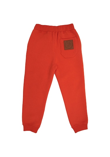 Recycle Pamuk Şardonlu Kışlık Orange Erkek Çocuk Eşofman Altı Turuncu