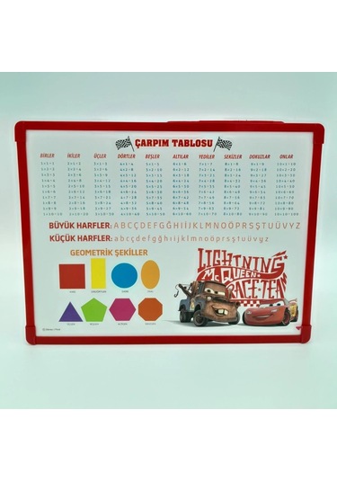 40x30 Cm Lisanslı Disney Pixar Abaküslü Yazı Tahtası 4993