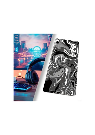 Suntek Klavye Sümen Kauçuk Hafif Taşınabilir Siyah-beyaz-gri