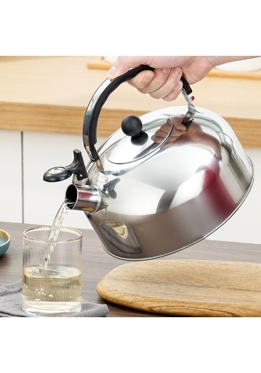 2l Düdüklü Su Isıtıcısı, Düz Tabanlı, Çelik, Q0n7 Diğer