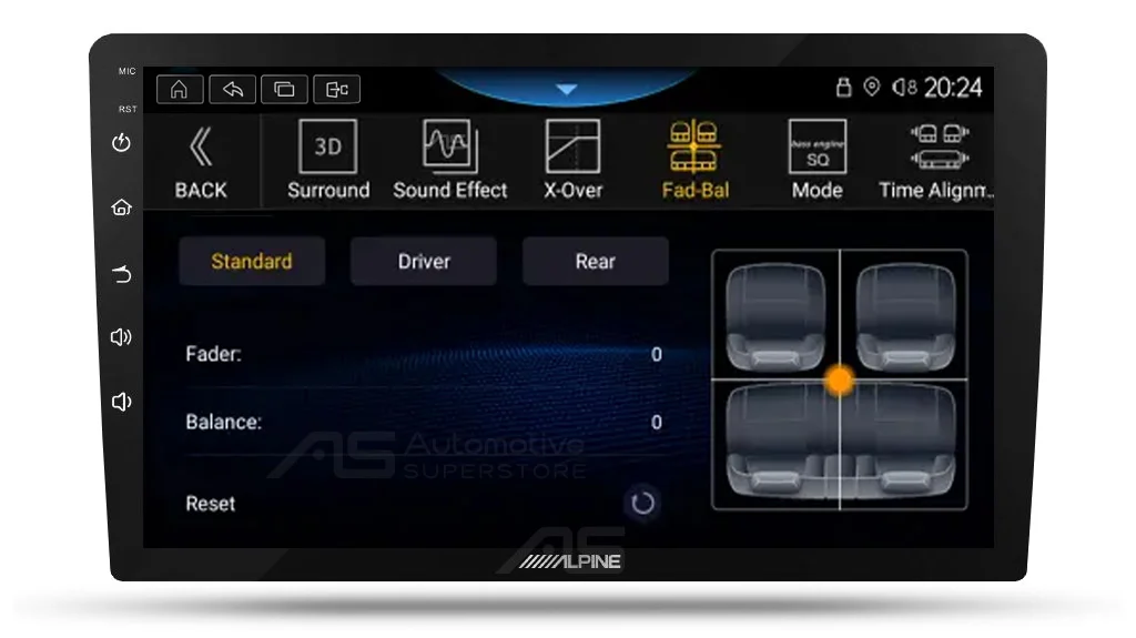 Alpine Ine-ax809 9'' Android Multimedia 9"