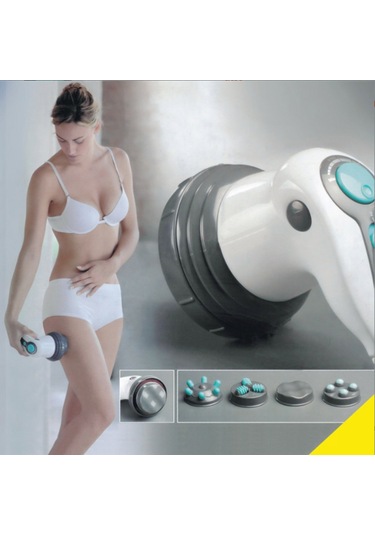 Leezsing Masaj Taşınabilir Zayıflama Sağlık İnsan Vücudu Elektrikli Selülit Önleyici Servikal Boyun Bel Titreşimli Çok Fonksiyonlu Masaj-542 Çok Renkli