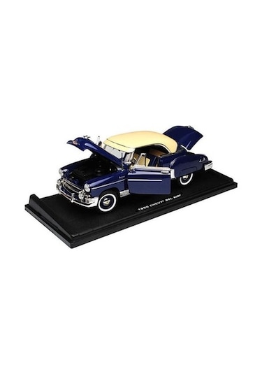 Motor Max 1:18 1950 Chevy Bel Air Diecast Model Araba Mavi