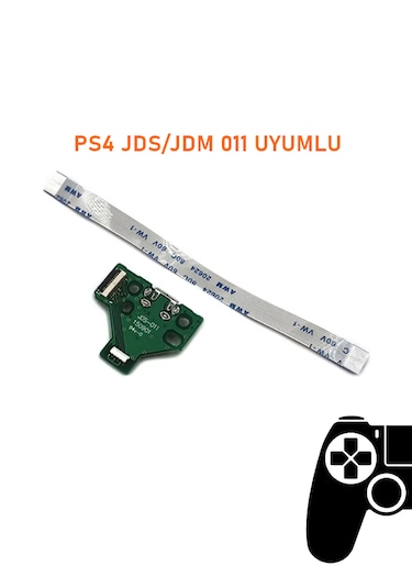 Ps4 V1 Kollar İle Uyumlu Jds Jdm 011 Usb Port Soket & 12 Pın Flex