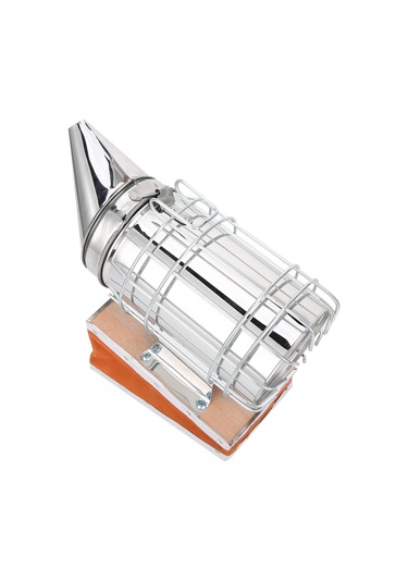 Geeroyoo Arı Bakımı İçin Paslanmaz Çelik Ve İnek Derisi Fumigatör - Yanma Korumalı, Taşınabilir Ve Güvenli Duman Üreteci