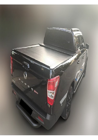 Mercedes X-Class Arka Koruma U Model Siyah