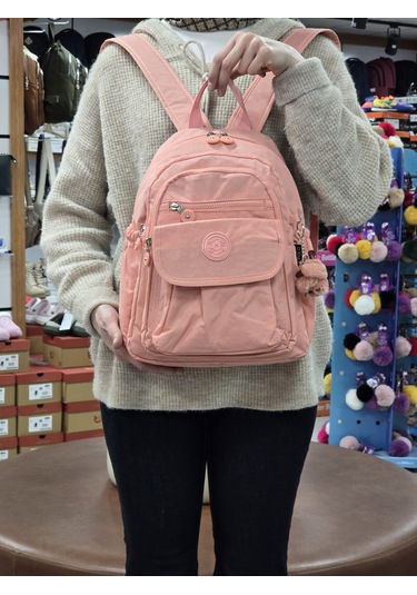 My Polo 2114-8675 Kadın Krinkıl Kumaş Çok Gözlü Astarlı Petli Su Pudra