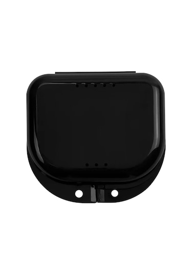 5 Adet Plastik Diş Brace Saklama Kabı Yanlış Diş Saklama Kutusu Diş Tutucu Diş Düzeltme Brace Protez Organizatör Vaka Black