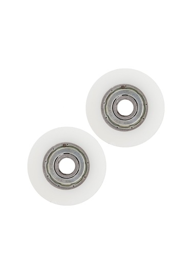 Ximistore9 Serinlikhane Kapı Tekerleği Değişim Seti 30mm - Dayanıklı Plastik, Somun Ve Cıvata İçerir