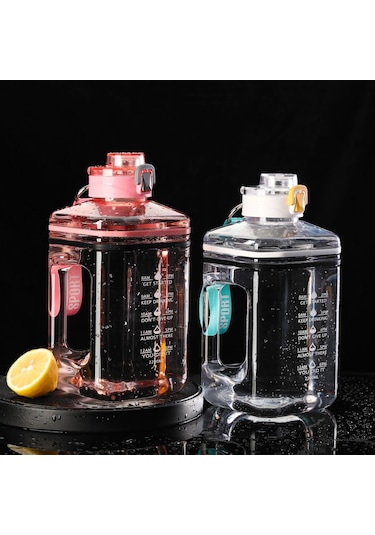 Springsun 2.2l Kırmızı Spor Suluk, Geniş Açık, Taşıma Kordonu, 60 C'den Düşük Sıcaklık Sınırı, Fitness Ve Günlük Kullanım İçin Kırmızı