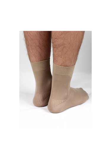 Brso Erkek Çorapları / 5 Çift Set 164064688 Bej