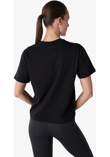 Hummel Hmlt-ic İcona Regular Kadın Siyah T-shirt 911867-2001 Siyah