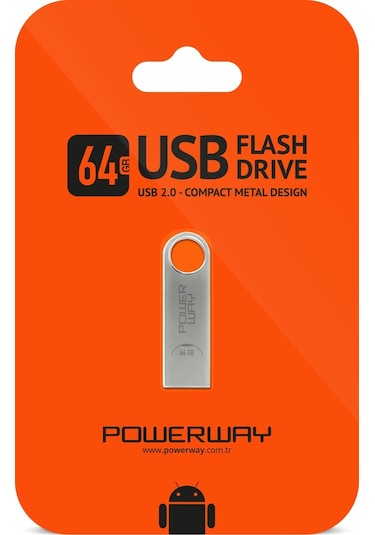 Powerway 64 GB Usb Flash Bellek