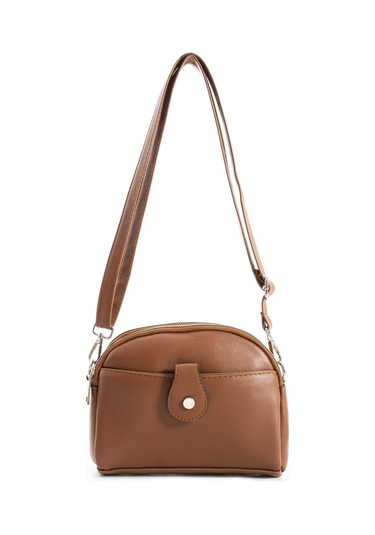 Elit Snm1420c Kadın Omuz Çantası Taba Taba