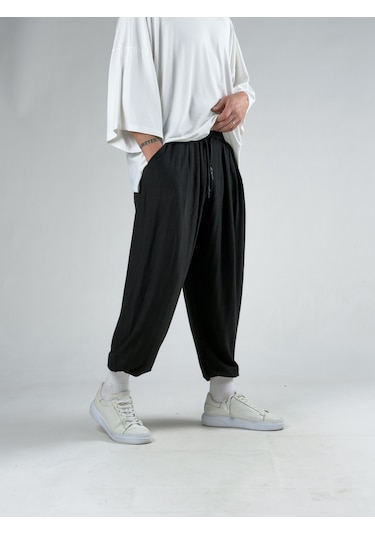 Cocopelli Bürümcük Siyah Erkek Jogger Pantolon Coc3177