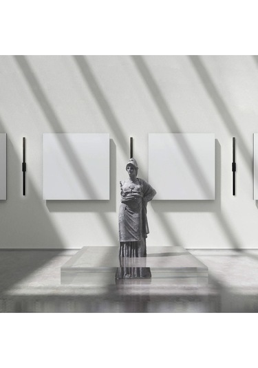 Sword Led Duvar Aplik Xlarge 70 Cm Mat Siyah