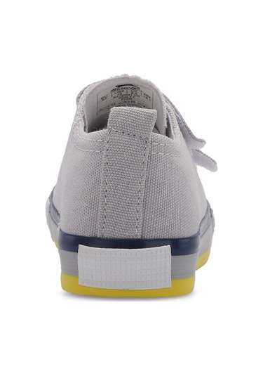 Slazenger KOALA Çocuk Cırt Cırtlı Koyu Gri Günlük Spor Ayakkabısı