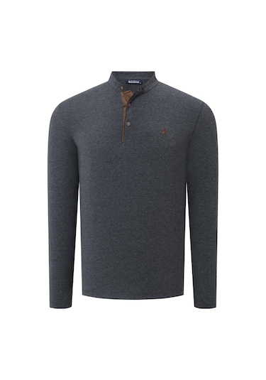 İkili Set V4009 Dewberry Erkek Sweatshırt-beyaz-antrasit Beyaz-antrasit