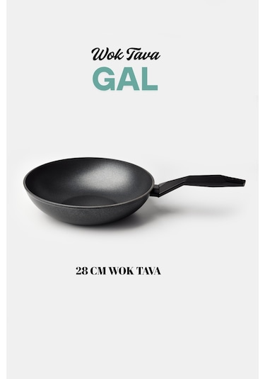 Gal Wok Tava 28 Cm Siyah
