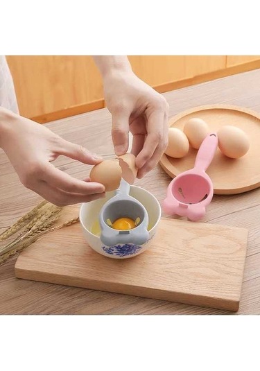 Ulzyvf Yumurta Yumurta Uygun Sarısı Plastik Pişirme Pişirme Pembe Pembe Mutfak Ev Elek Bölücü Ayırır Ayırıcı Aracı Aracı Aksesuarları Adet 1 İq Pembe