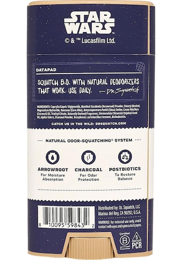 Dr.squatch Sinister Sticc Alüminyumsuz Stick Deodorant 75gr