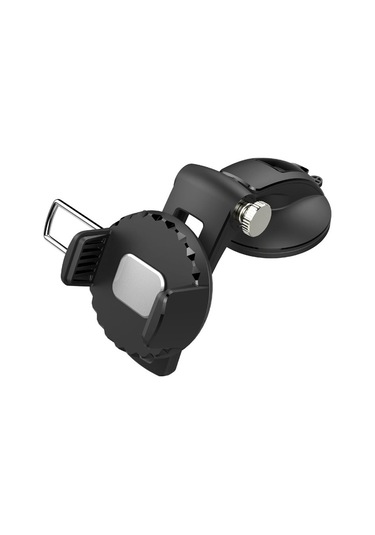 Araba Elmas Vantuz Cep Telefonu Tutucu Siyah