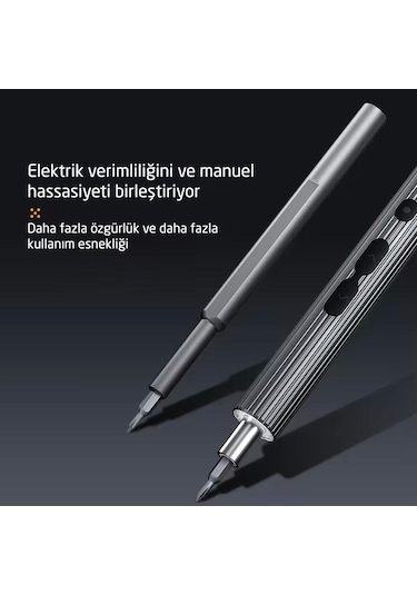 Uf-tools Ks-882058 Hassas 58 Parça Bits Uçlu Şarjlı Tornavida Seti