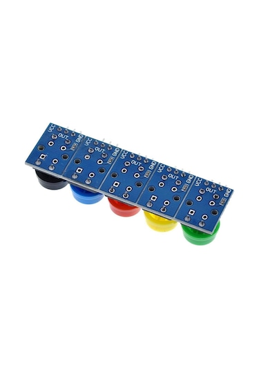 5pcs 12x12mm Büyük Anahtar Modülü Büyük Düğme Modülü Hafif Dokunmatik Anahtar Modülü Şapka Yüksek Seviye Çıktı