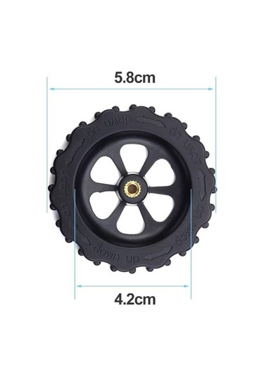 Koodmax M4 Dişli Büyük El Büküm Tesviye Somun 3d Yazıcı - 1 Adet