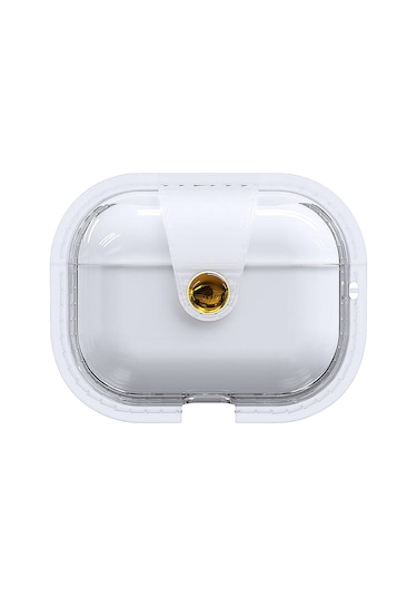 Mobilteam Air-pods Pro Airbag 33 Darbelere Karşı Dayanıklı Magnetik Kılıf-şeffaf Şeffaf
