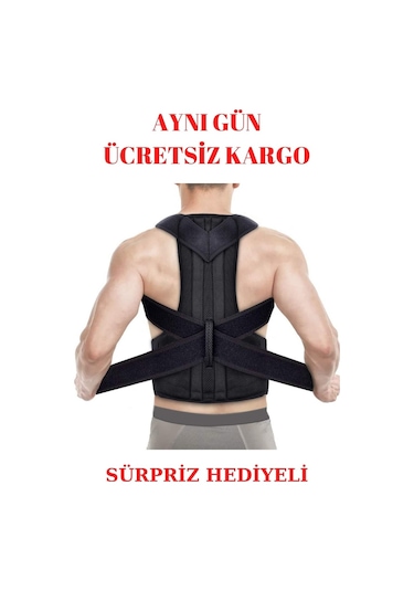 Bgvibe Balenli Dik Duruş Korsesi Bel Sırt Kamburluk Önleyici Korse Dik