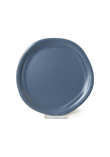 Keramika Mat Mavi Bloom Pasta Tabağı 24 Cm 6 Adet 399 Mavi