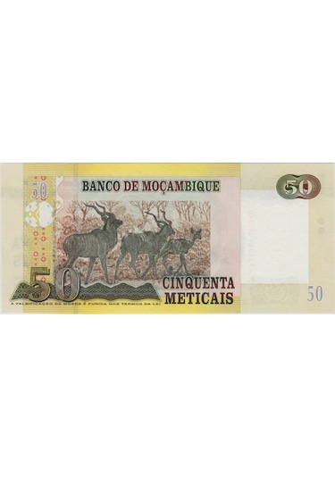 Mozambik 50 Metıcaıs 2006 Çil.