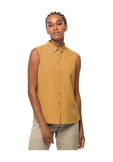 Jack Wolfskin 1403264 Sonora Sleeveless Shirt W Kadın Gömlek 001