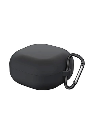 Forzacase Samsung Galaxy Buds 2 Pro İle Uyumlu Anahtar Askılıklı Bluetooth Kulaklık Kılıfı - Fc1107 Siyah