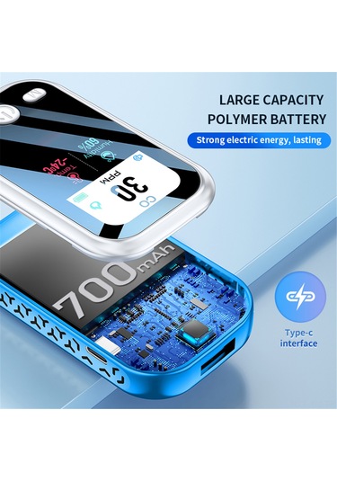 Ximistore9 Taşınabilir 3'ü 1 Arada Co Dedektörü - Sıcaklık, Nem Ve Hava Kalitesi Ölçer Mavi