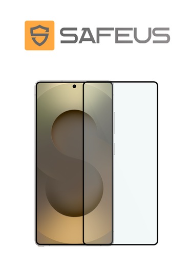 Safeus Tam Kaplayan Parmak İzi Bırakmayan Safir Ekran Koruyucu Cam , Samsung S25 Ultra İle Uyumlu