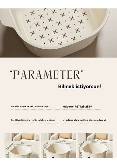 Spring Çift Katmanlıve Ve Sebze Yıkama Ve Drenaj Sepeti Küçük Pembe Pembe