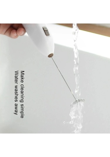 Ulzyvf Yumurta Taşınabilir Süt Mutfak Mini Mikseri Mavi Mavi Makinesi Köpürtücü Köpürtücü Karıştırıcı Kahve El Çırpma Çırpıcı Cappuccino Blender Aracı Adet 1 Fx Mavi