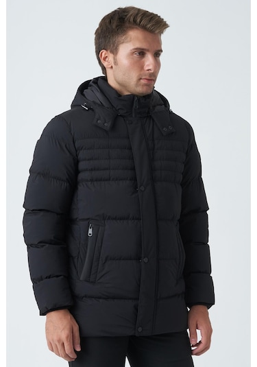 White Stone San Jose 58155 Slim Fit Kaban Siyah-siyah Siyah