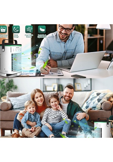 Jialan Klima Hava Soğutucu Fan Su Soğutma Fanı Klima Odası Ofis