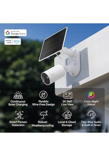 Tp-link Tapo C410 Kıt, 2k 3mp, Renkli Gece Görüşü, Ip65 Sertifika