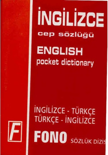 İngilizce/Türkçe - Türkçe/İngilizce Cep Sözlüğü - Ali Bayram -  Gordon Jones - Fono Yayınları
