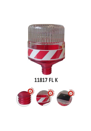 11817 Fl K Evelux Solar Flaşörlü Ledli Lamba
