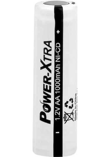 Power-xtra 1.2v 1000 Mah - Aa - Ni-cd Şarjlı Pil - Bulk-başsız