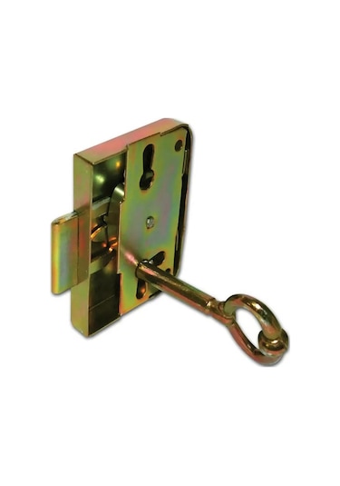 ŞAHİN KAPAZLAMA KİLİT AHŞAP DOLAP KİLİDİ ÇEKMECE KİLİDİ 1 ADET