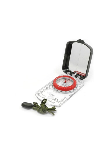 Dofolink Dış Mekan Dağcılık İçin Geri Çevrilebilir, Manyetik Sapma Ayarlı, Led Işıklı Ve Asetat + Abs Malzeme İle Yapılmış Kompas