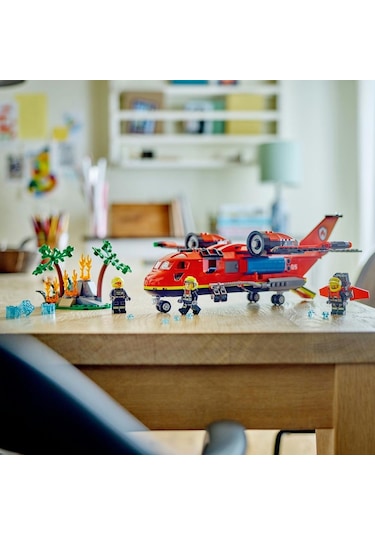 LEGO® City İtfaiye Kurtarma Uçağı 60413 6+ Yaratıcı Oyuncak Yapım Seti - 478 Parça