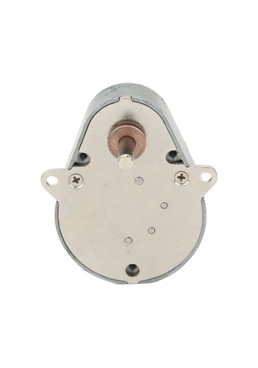 Aubyhe Dc24v 48e520 Redüksiyon Motoru - Yüksek Tork, Hız Ayarlanabilir, Tersine Çalışabilir, Otomatik Kilitleme Özelliği, 100 Rpm